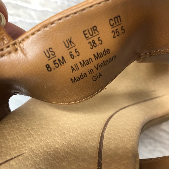 EUC Dr. Scholl’s Gia Tan Wedge Sandal - Picture 4 of 5